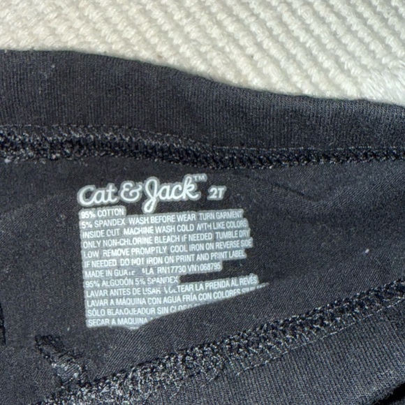 Cat & Jack sparkly leggings - 2t - Picture 3 of 3